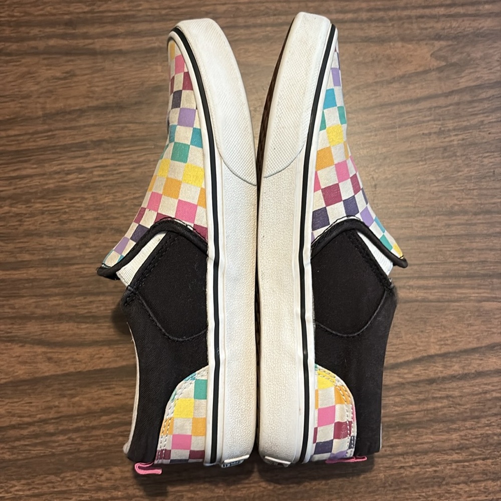 Vans Multicolored Checkered Missy 5 Slip On Shoes - Picture 3 of 7